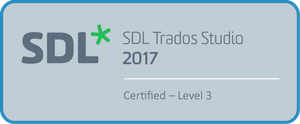 SDL Trados Studio 2017 Certified Level 3 Sandra Kötzle